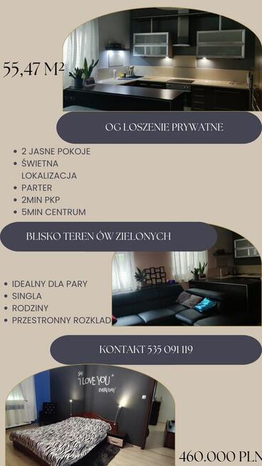 Jasne przestronne2 pokojowe mieszkanie Oława centrum