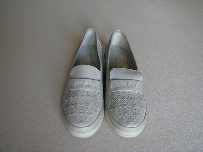 Wygodne buty damskie, rozm. 38 skóra naturalna