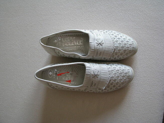 Wygodne buty damskie, rozm. 37,5 skóra naturalna, tęgość H