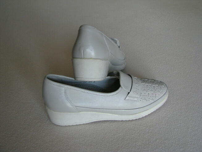 Wygodne buty damskie, rozm. 38 skóra naturalna