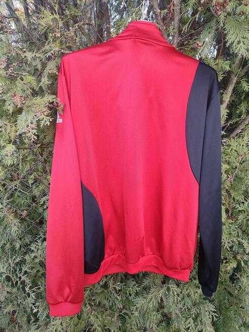 Bluza Adidas Kurtka Męska dresowa sportowa Piłkarska czerwon