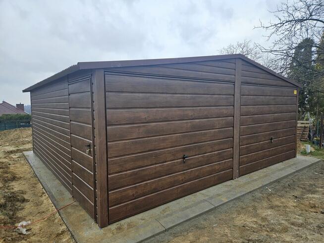 6x6 Garaze Blaszane Garaż Blaszany Blaszak Blaszaki