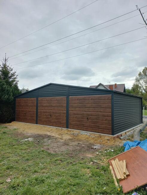 9x6 Garaze Blaszane Garaż Blaszany Blaszak Blaszaki