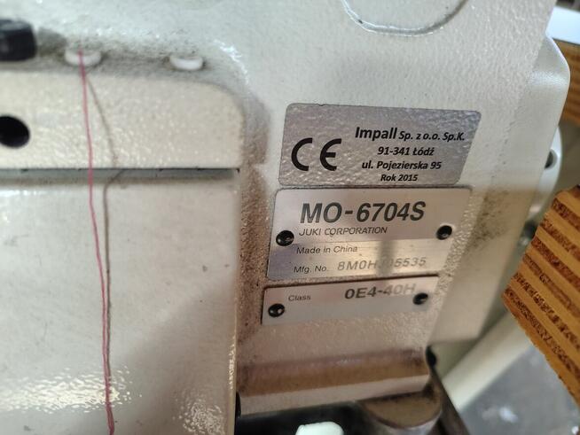 Overlock trzynitkowy JUKI MO-6704S-OE4-40H