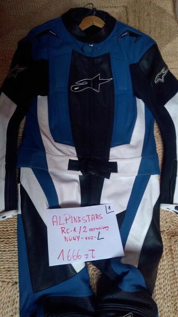 Kombinezony, buty motocyklowe