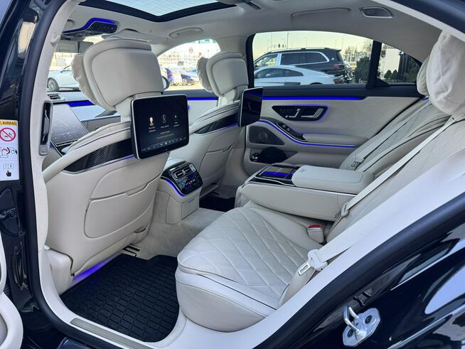Mercedes S 450 Gwarancja do 2027. Burmester High End, Monitory, Karbon.