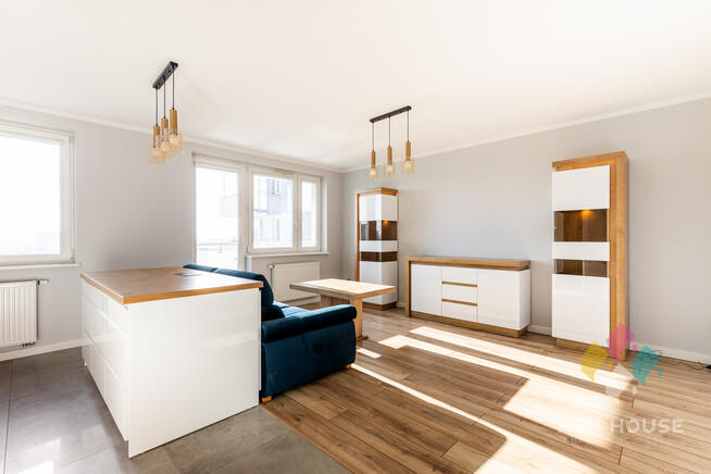 3 pok. mieszkanie z 2 miejsc. postojowymi, widok