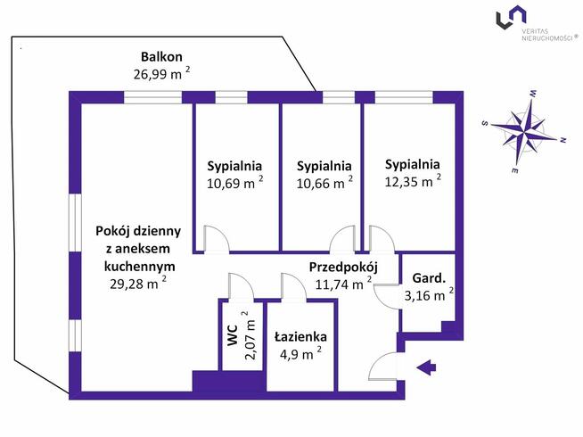 Mieszkanie Katowice Dolina Trzech Stawów, Szybowcowa