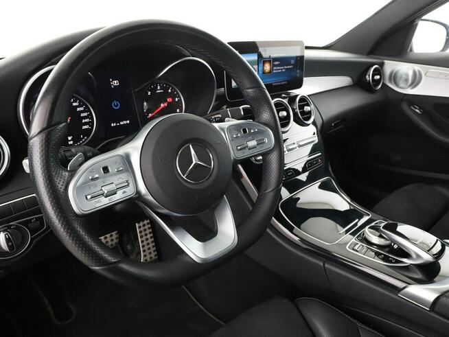 Mercedes C 300 FV23% PHEV multi beam LED skóra/alcantara el sterowane i grzane fotele