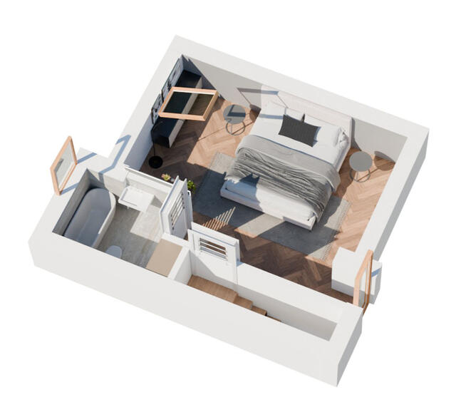 Bliźniak z dużym ogrodem Wawer bez PCC i %