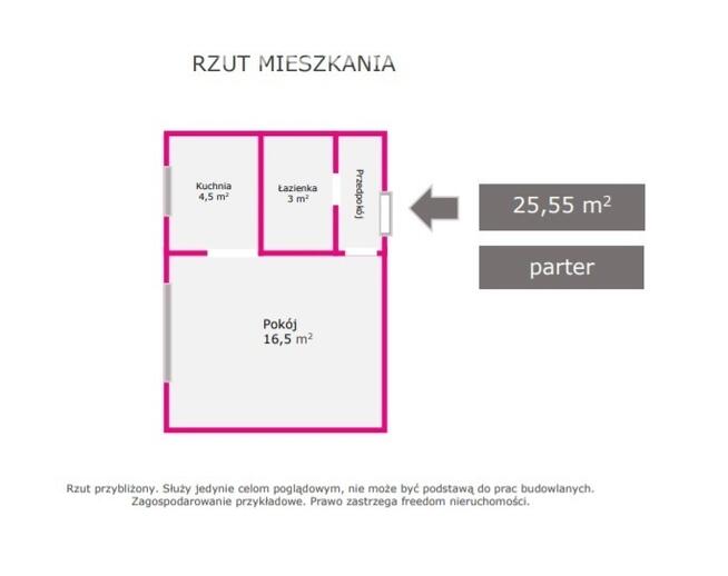 Przytulna kawalerka Sosnowiec ul. Ostrogórska 25