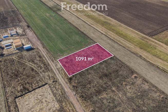 Działka budowlana 1090 m²,Garbatka, gm. Lesznowola