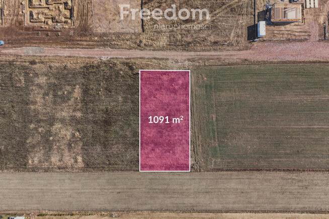 Działka budowlana 1090 m²,Garbatka, gm. Lesznowola