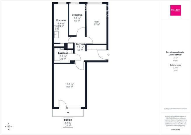 Świetne trzy pokojowe mieszkanie na parterze!