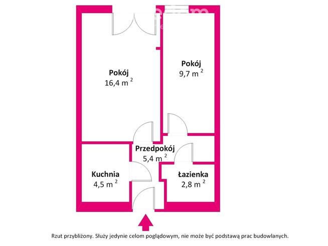 Dwupokojowe mieszkanie z widokiem na Ogród Saski