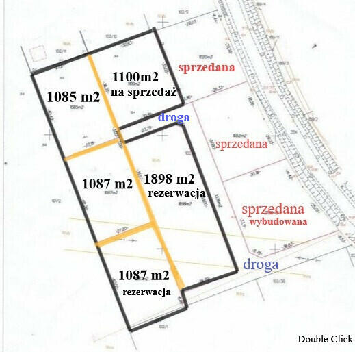 Działka budowlan pod Sarbinowem 3 km od morza