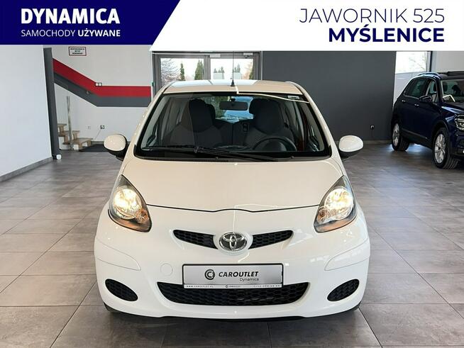 Toyota Aygo 1.0 68KM M5 2011 r., klimatyzacja, przebieg tylko 167tys.km