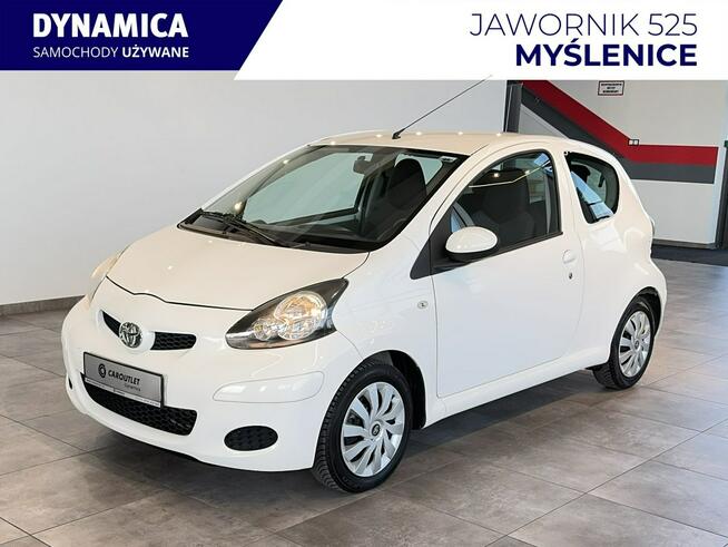 Toyota Aygo 1.0 68KM M5 2011 r., klimatyzacja, przebieg tylko 167tys.km