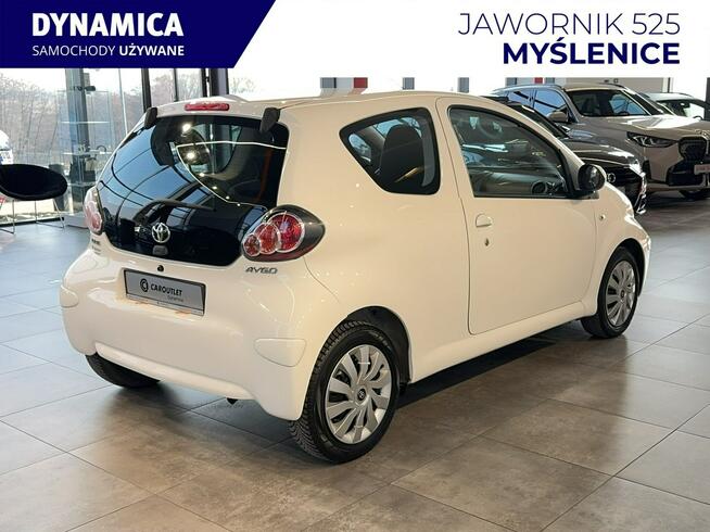 Toyota Aygo 1.0 68KM M5 2011 r., klimatyzacja, przebieg tylko 167tys.km