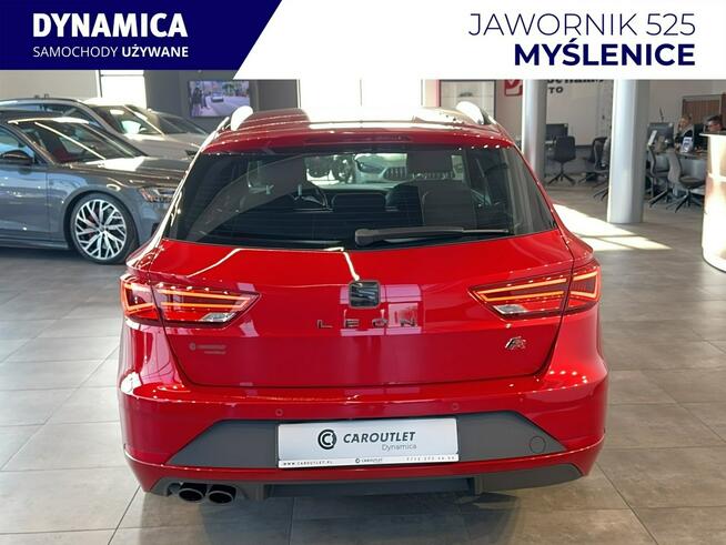 Seat Leon Sportstourer FR 2.0TSI 190KM DSG 2019 r., s. PL, pakiet Black, FullLink, NAVI, DCC