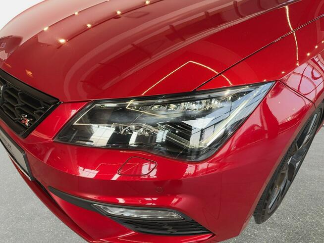 Seat Leon Sportstourer FR 2.0TSI 190KM DSG 2019 r., s. PL, pakiet Black, FullLink, NAVI, DCC