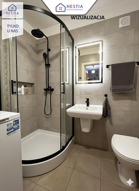 3 pokoje, balkon, miejsce parkingowe za szlabanem