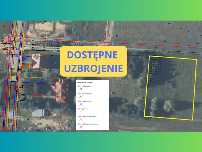 Janczewo, dogodny dojazd, druga linia zabudowy