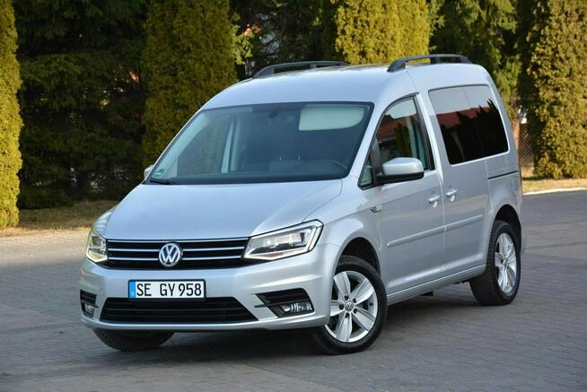 Volkswagen Caddy DSG Ledy Radar ACC Kamera HAK Klimatronic Relingi Parktronic ASO