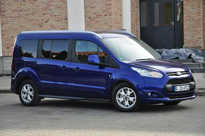 Ford Tourneo Connect 1,5D 120KM 7Foteli Navi kamera PDC Alufelgi Panorama 1wł. Serwis z DE