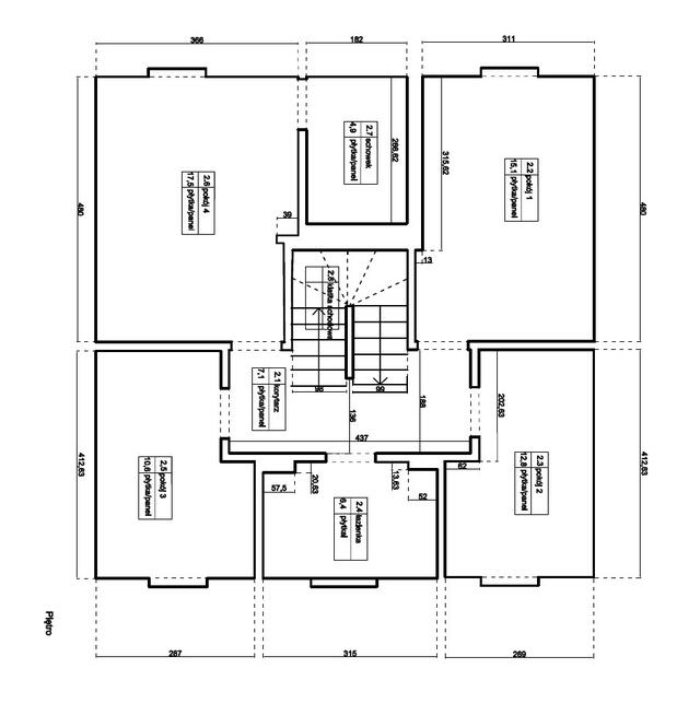 Dom w zabudowie bliźniaczej z ogrodem