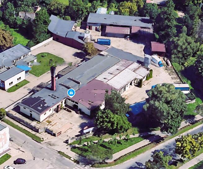 Nieruchomość przemysłowa z zakładem drzewnym