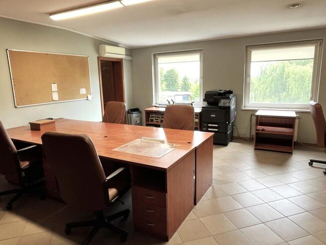 Budynek biurowo-warsztatowy +wiata magazynowa