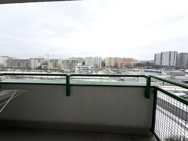 Słoneczne mieszkanie 1-pokojowe z balkonem 35m2