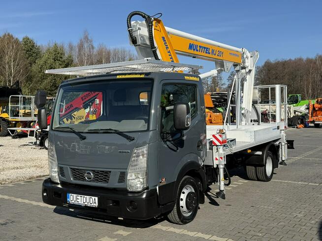 Nissan Cabstar Zwyżka Podnośnik Koszowy Multitel MJ 201 Wysokość Podnoszenia 20m P7