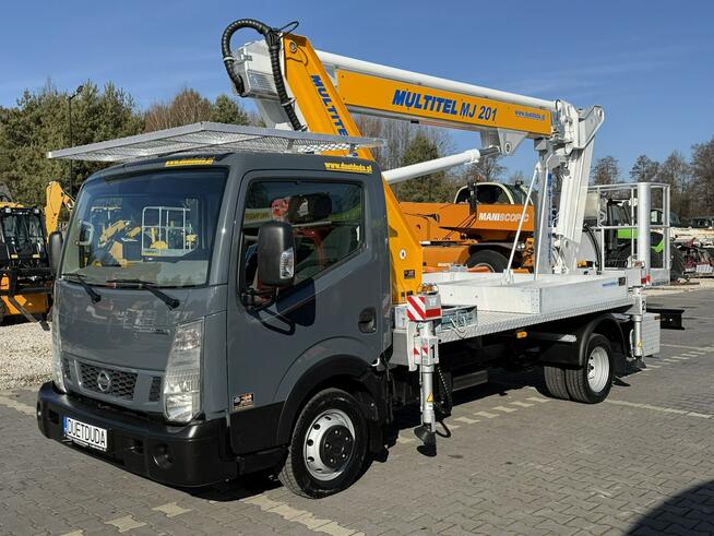 Nissan Cabstar Zwyżka Podnośnik Koszowy Multitel MJ 201 Wysokość Podnoszenia 20m P7