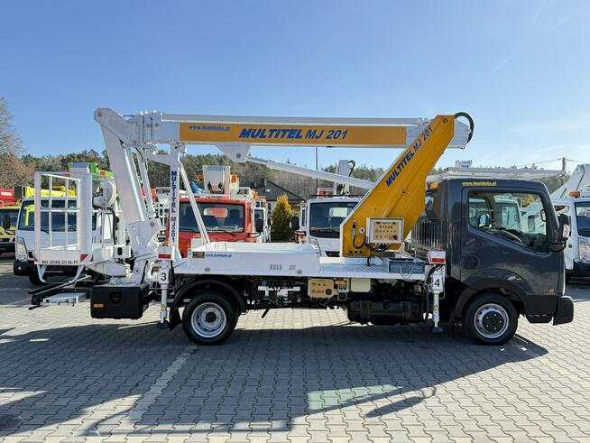 Nissan Cabstar Zwyżka Podnośnik Koszowy Multitel MJ 201 Wysokość Podnoszenia 20m P7