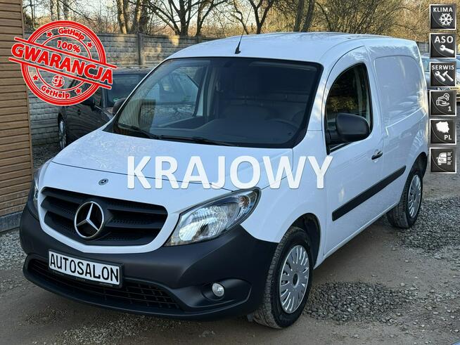 Mercedes Citan SALON*POLSKA*1WŁ*1.5Dci*95KM*6*Bieg*KLIMA*170tkm*Serwis*ASO*Bezwypadek
