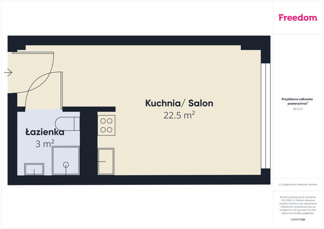 Nowe, komfortowe 25 m² przy ul. Bierutowskiej