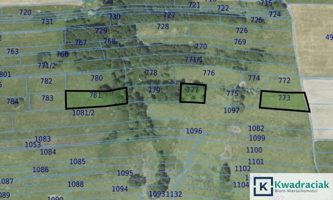 Działka rolna Łężyny gm. Nowy Żmigród,
