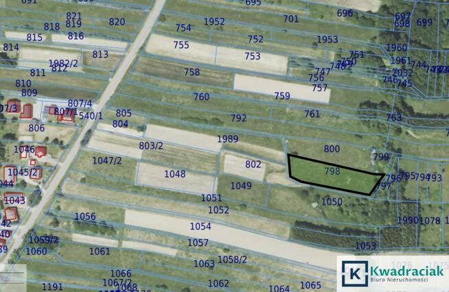 Działka rolna Łężyny gm. Nowy Żmigród,