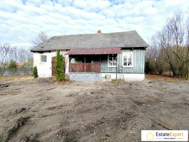 Działka budowlana zabudowana z budynkiem mieszkalnym -Raszków gm. Jędrzejów