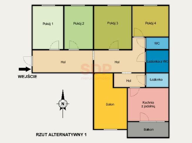 Mieszkanie Łódź Śródmieście, Nawrot