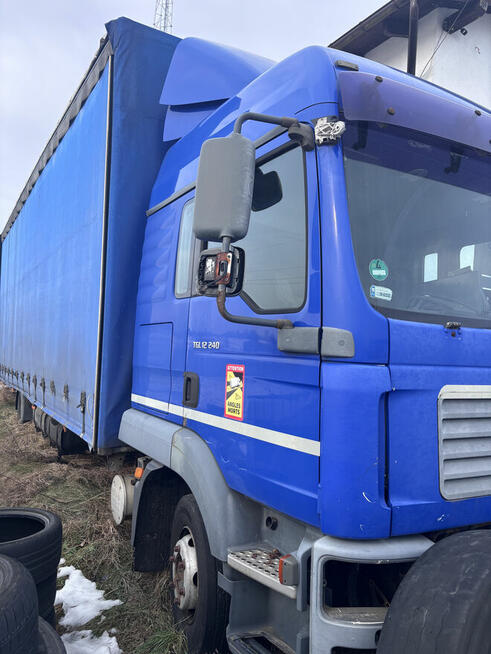 Syndyk sprzeda Samochód ciężarowy MAN - Uszkodzony