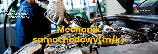 WARSZAWA – MECHANIK SAMOCHODOWY (m/k)