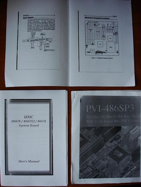 Instrukcje i płytki CD ze sterownikami do płyt głównych