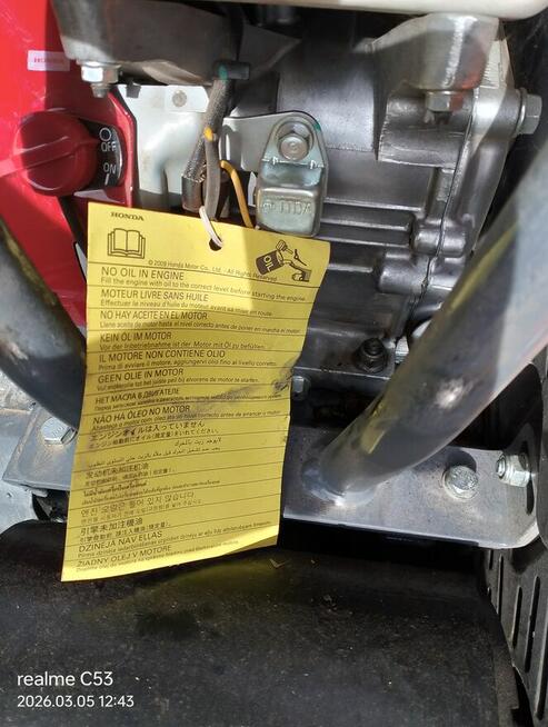 Zageszczarka Husqvarna typ LF100 nowy silnik honda org.