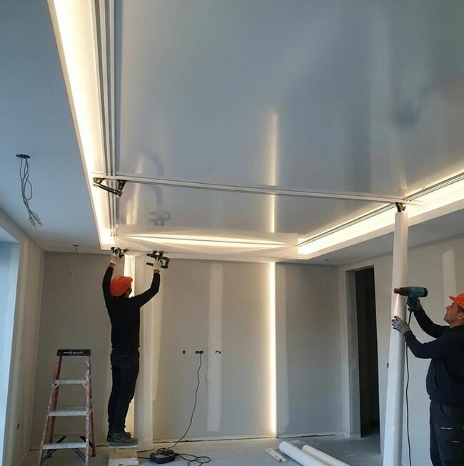 Twój idealny sufit w 1 dzień – bez kurzu, wynoszenia mebli i