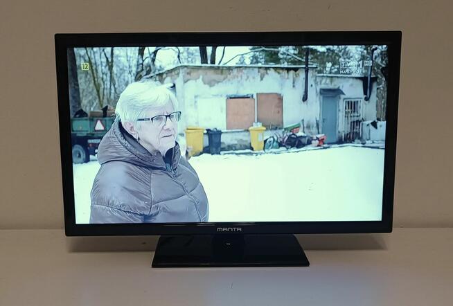 19 Cali Telewizor LED HD DVB-T2 HEVC + Kabel HDMI + Upominek