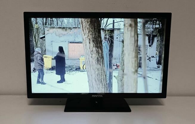 19 Cali Telewizor LED HD DVB-T2 HEVC + Kabel HDMI + Upominek