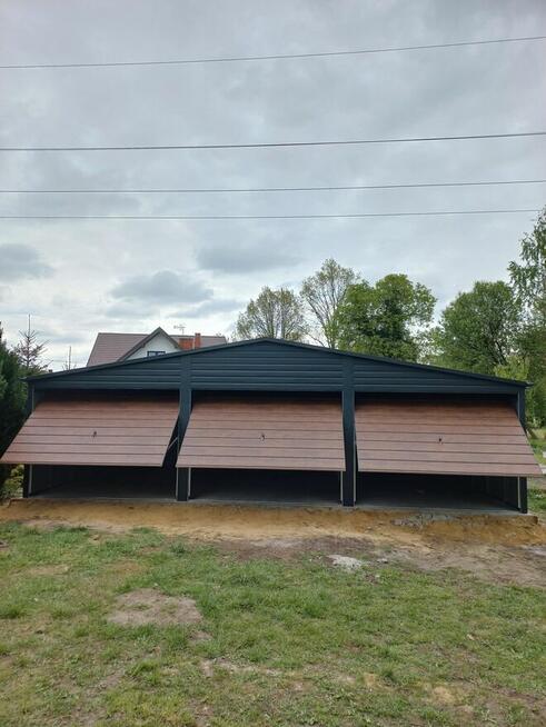 9x6 Garaze Blaszane Garaż Blaszany Blaszak Blaszaki